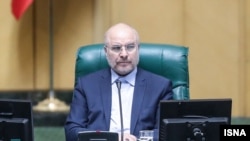 Mohammad Bagher Qalibaf, președinte al Parlamentului iranian.