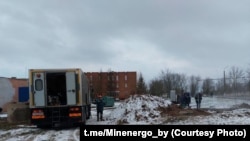 Аварыя на цеплатрасе ў пасёлку Сьвіслач Менскай вобласьці, 25 лістапада 2023