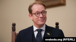 Swedish Foreign Minister Tobias Billström (file photo)