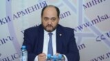 Armenia - Arayik Harutiunian, chief of Prime Minister Nikol Pashinian's staff, chairs a meeting in Yerevan, November 30, 2022.