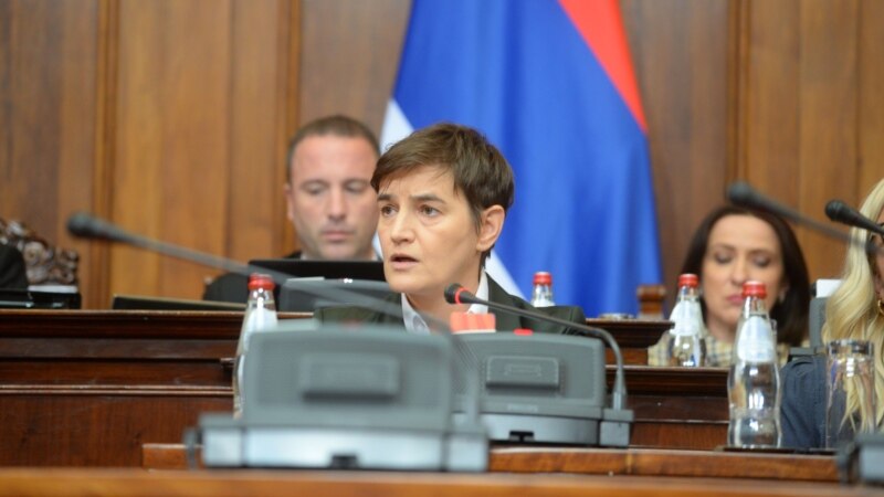 Brnabić neće predložiti smenu ministra policije