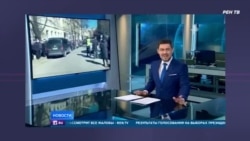 Телеканал РЕН ТВ об очередях в Риге на выборах президента РФ-2018