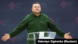 Валериј Залужни, поранешен врховен командант на украинската војска, Киев, 26 декември 2023 година 