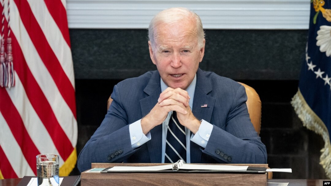 U.S. President Joe Biden makes an address on June 5.