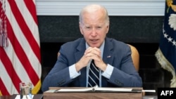U.S. President Joe Biden makes an address on June 5.
