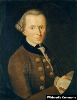 Німецький філософ Іммануїл Кант (1724–1804). Портрет авторства художника Йоганна Беккера, 1768 рік