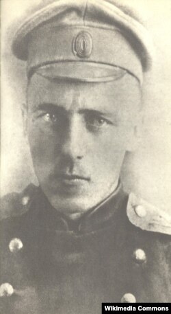Велимир Хлебников в армии в 1916 году