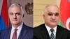 Armenia/Azerbaijan - Mher Grigorian and Shahin Mustafaev, deputy prime ministers of Armenia and Azerbaijan, combo photo, Undated