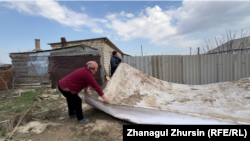 В пострадавшем от паводка Уилском районе Актюбинской области