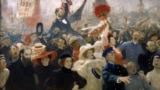 Демонстрация по случаю обнародования манифеста 17 октября 1905 года. Художник Илья Репин
