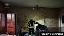 Соккудан жабыр тарткан Смела шаарындагы үй.