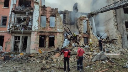 Русия нанесе удари по украинските пристанищни градове Николаев и Одеса