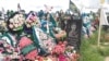 Buryatia Ulan-Ude Southern Cemetery, dead soldiers in the war in Ukraine