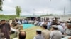 Sunni and Shi'ite leaders discuss a cease-fire between their groups in Kurram, Pakistan, in August.