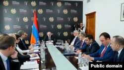 Armenia - Prime Minister Nikol Pashinian chairs a meeting at the Justice Ministry, January 18, 2024