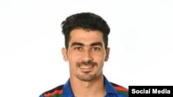 رحمان الله گربز بازیکن تیم ملی کریکت افغانستان