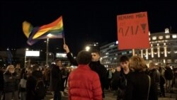 'Nemamo mira ni u naša četiri zida': Protest u Beogradu zbog policijske brutalnosti nad LGBT+ osobama 