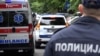 Screenshot - Beograd mass shooting - police and ambulance
