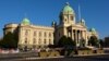 The Serbian National Assembly building 