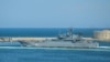 A Cézár Kunyikov partraszállító hajó Szevasztopol közelében 2021 júniusában