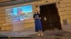У Празі на будинок родини російського ракетобудівельника Обносова вивели проєкцію відео ракетних ударів по Україні