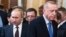 Ресей президенті Владимир Путин мен Түркия президенті Режеп Тайып Ердоған. Мәскеу, 5 наурыз 2020 жыл.