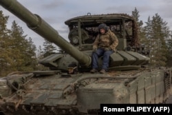 Украинский танкист. Иллюстративное фото