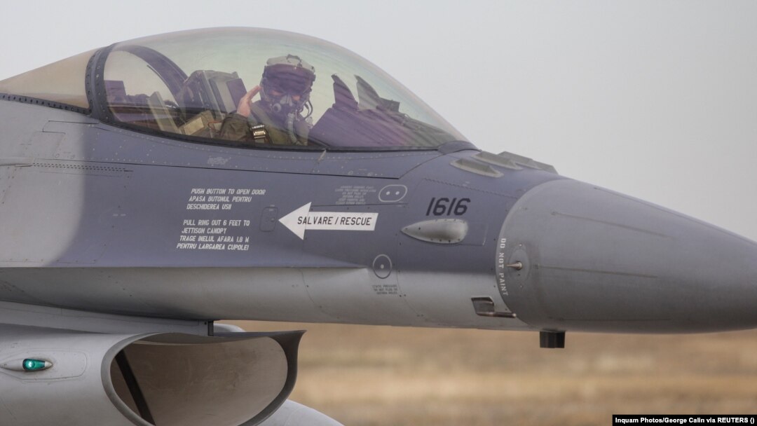 Ministrul român al Apărării a spus că alte șase aeronave F-16 olandeze vor sosi în România