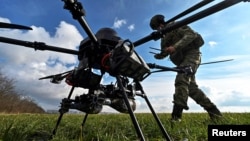 Ukraine has been using drones to strike Russian military facilities such as fuel depots and airfields used for attacks on its territory. (file photo)