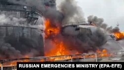 Požar u ruskom skladištu nafte (foto arhiv)