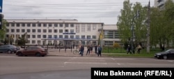 Пошкоджена будівля Національного університету «Чернігівська політехніка»