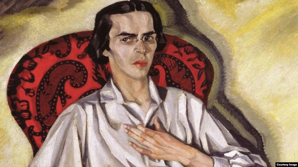 Владислав Ходасевич. Портрет работы Валентины Ходасевич, 1915.