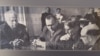 Al doilea din stânga, acad. T.D. Lîsenko alături de I.I. Bodiul (în dreapta sa). „Moldova socialistă”, 1 Martie 1963.
