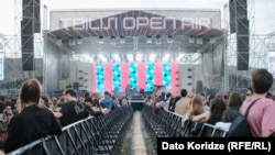 Tbilisi Open Air-ის მთავარი სცენა 2023 წელს