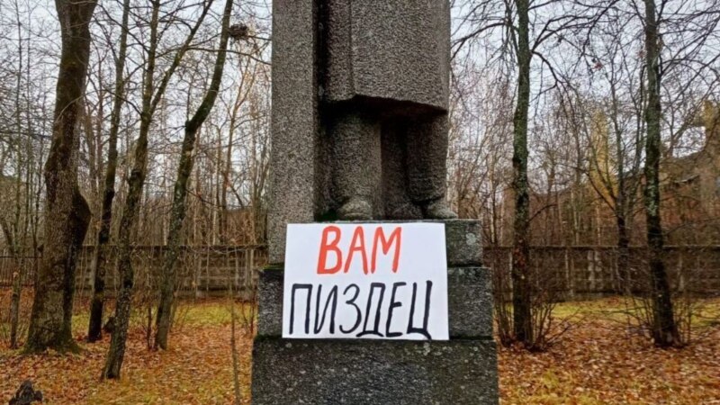 В Гатчине активиста оштрафовали за фото плаката 