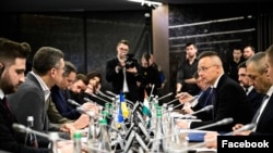 Szijjártó Péter külgazdasági és külügyminiszter Ungváron tárgyalt ukrán kollégájával 2024. január 29-én