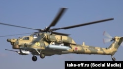 РФ стикнулася з проблемою відсутності двигунів до своїх бойових вертольотів, як от Мі-8 (на фото)