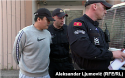 Hyeong Do Kwon (left), the so-called king of cryptocurrencies, was apprehended by police at Podgorica's airport for traveling on a forged passport in March 2023.