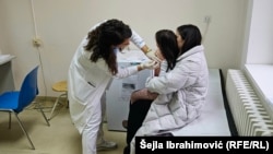 Vakcinacija protiv morbila u Sarajevu, 24. januara 2024. godine 