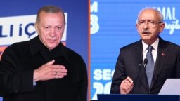 Regimul lui Erdoğan (stânga) ar putea fi dărâmat, după douăzeci de ani, de către opozantul Kılıçdaroğlu.
