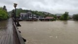 Bosnia and Herzegovina -- Floods in Bosanska Krupa, May 17, 2023.