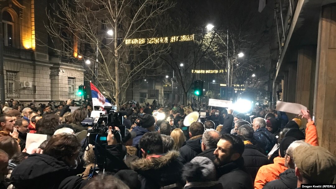 Белград, протести, избори