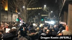 Протести на опозицијата во Белград