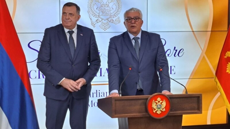 Crnogorsko ministarstvo spoljnih poslova ograđuje se od Mandićevih poteza tokom sastanka sa Dodikom