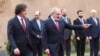 Armenia - Armenian Prime Minister Nikol Pashinian meets his Georgian counterpart Irakli Kobakhidze, Yerevan, March 25, 2024.