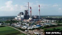 Blok termoelektrane u Kostolcu tokom izgradnje, 2024. godina.