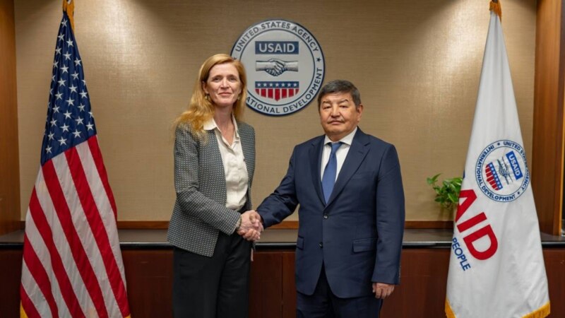Глава USAID во время встречи с Жапаровым выразила обеспокоенность принятием закона «об иностранных представителях»