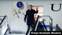 Secretarul de stat al SUA, Antony Blinken, la sosirea la Istanbul, Turcia, 5 ianuarie 2024