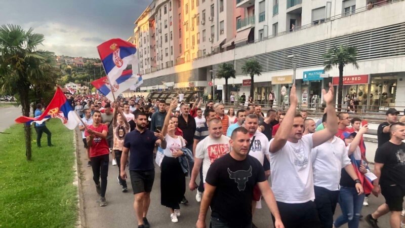 U Podgorici održan skup podrške Srbima na Kosovu