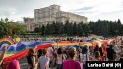 Imagini de la Marșul Pride de la București, ediția 2023 (foto: Asociația ACCEPT) 